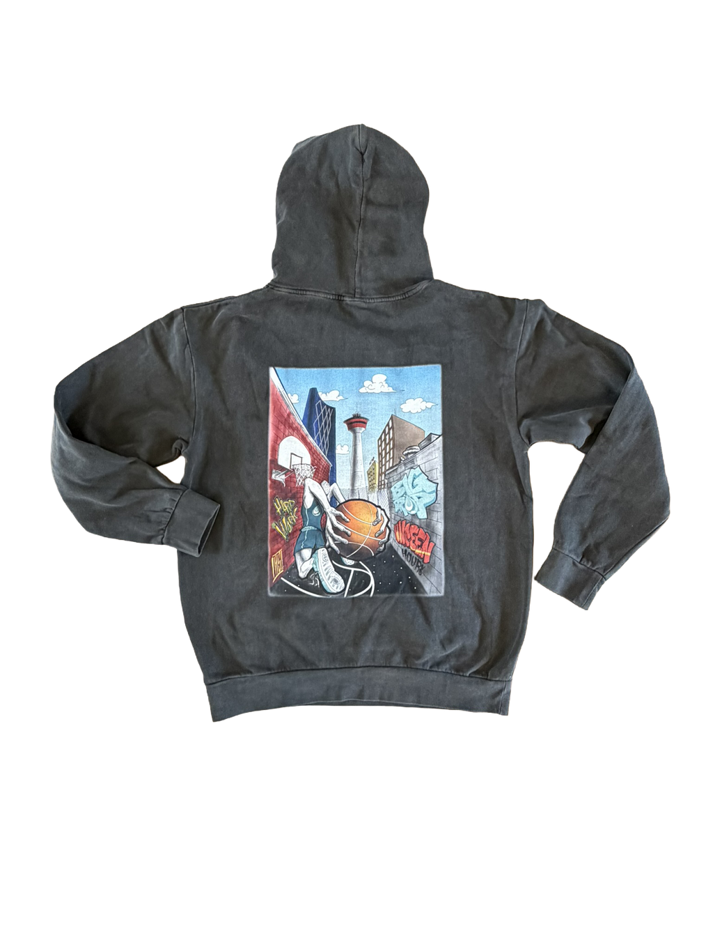 Limited Hoodie (Washed Grey)