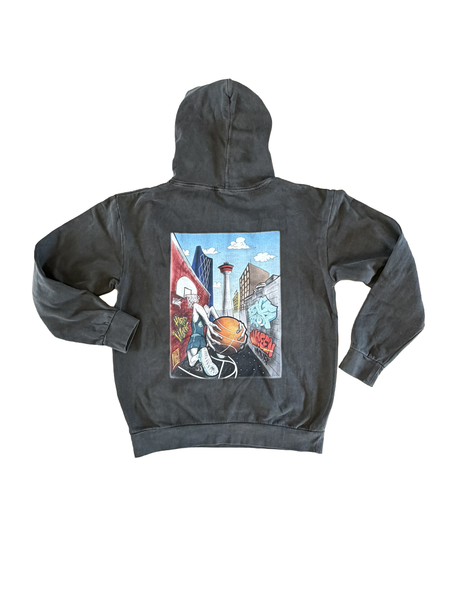 Limited Hoodie (Washed Grey)