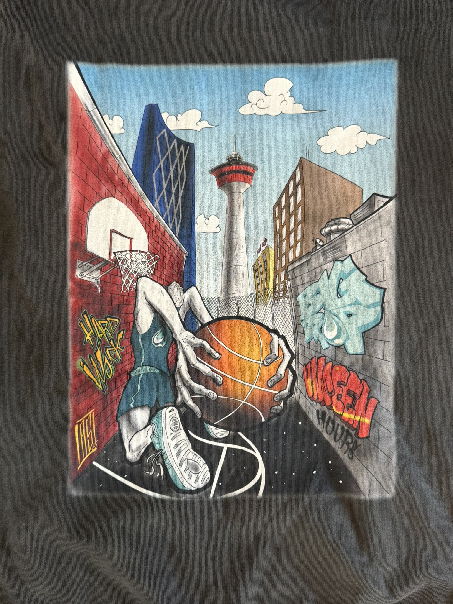 Limited Hoodie (Washed Grey)